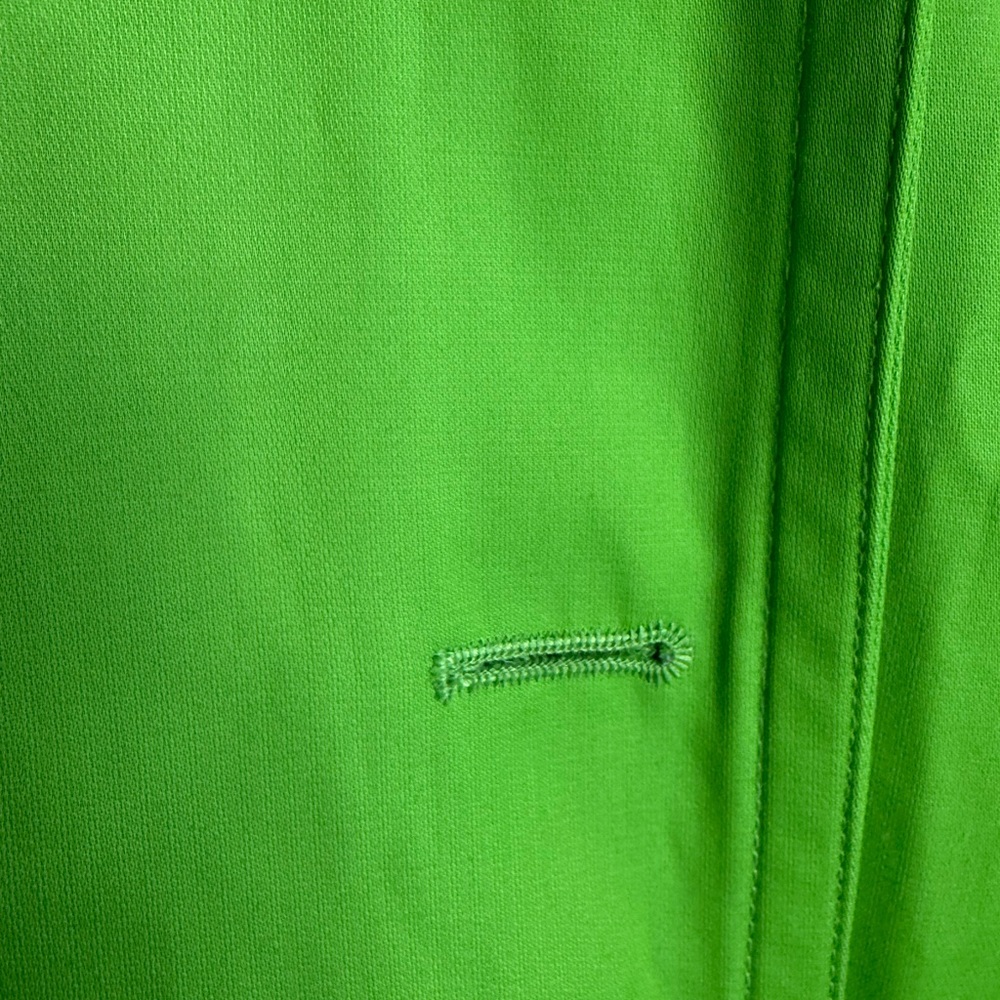 Michael Kors Vibrant Green Hooded Trench Coat - Picture 3 of 6